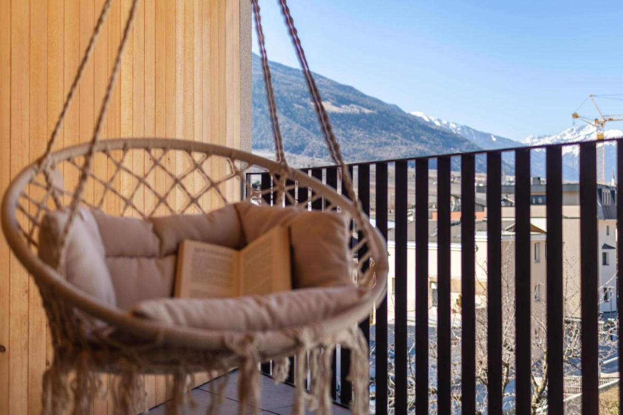 Adler Living Attika Wohnung Naturns Exterior foto