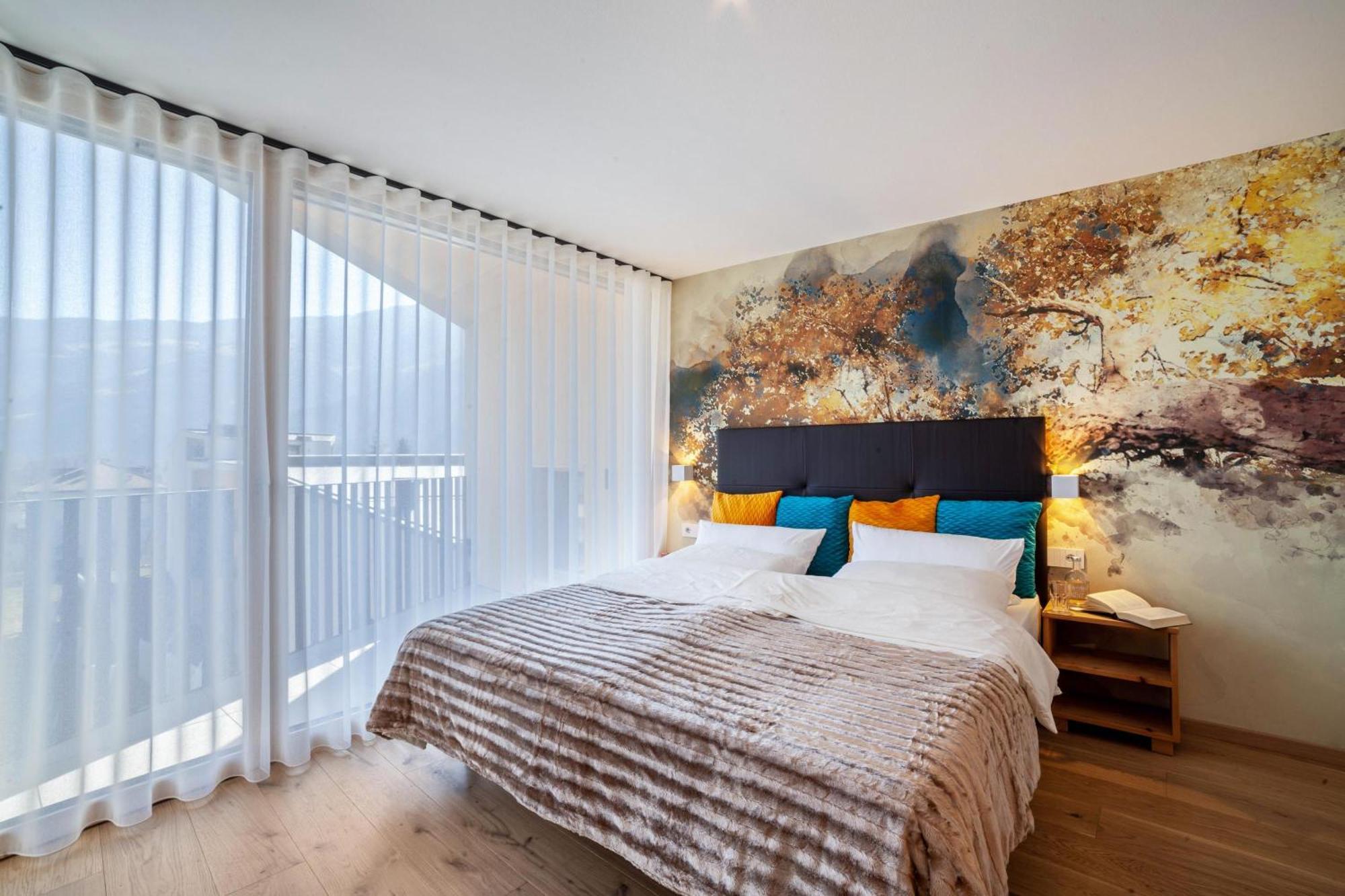 Adler Living Attika Wohnung Naturns Exterior foto